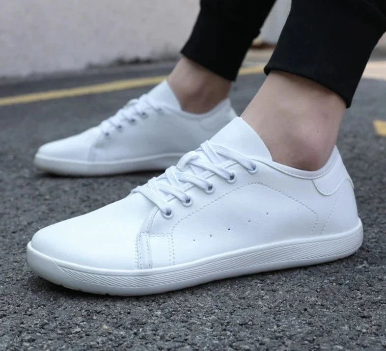 The Casual Barefoot Wanderer White