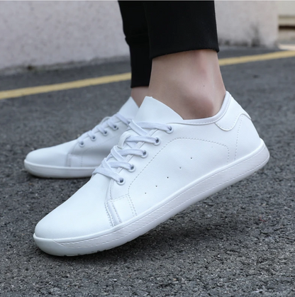 The Casual Barefoot Wanderer White