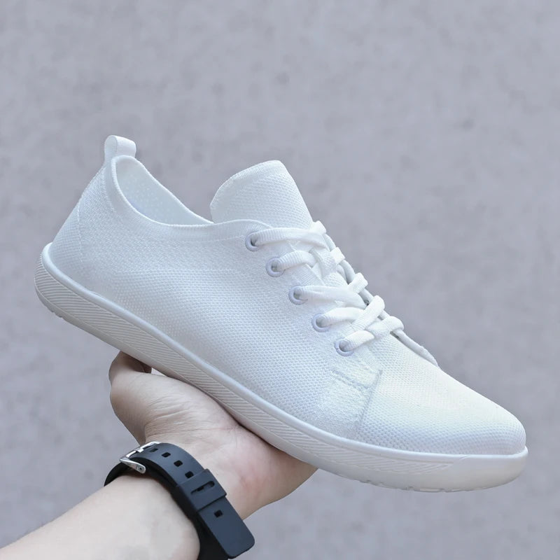 The Textile Barefoot Wanderer White